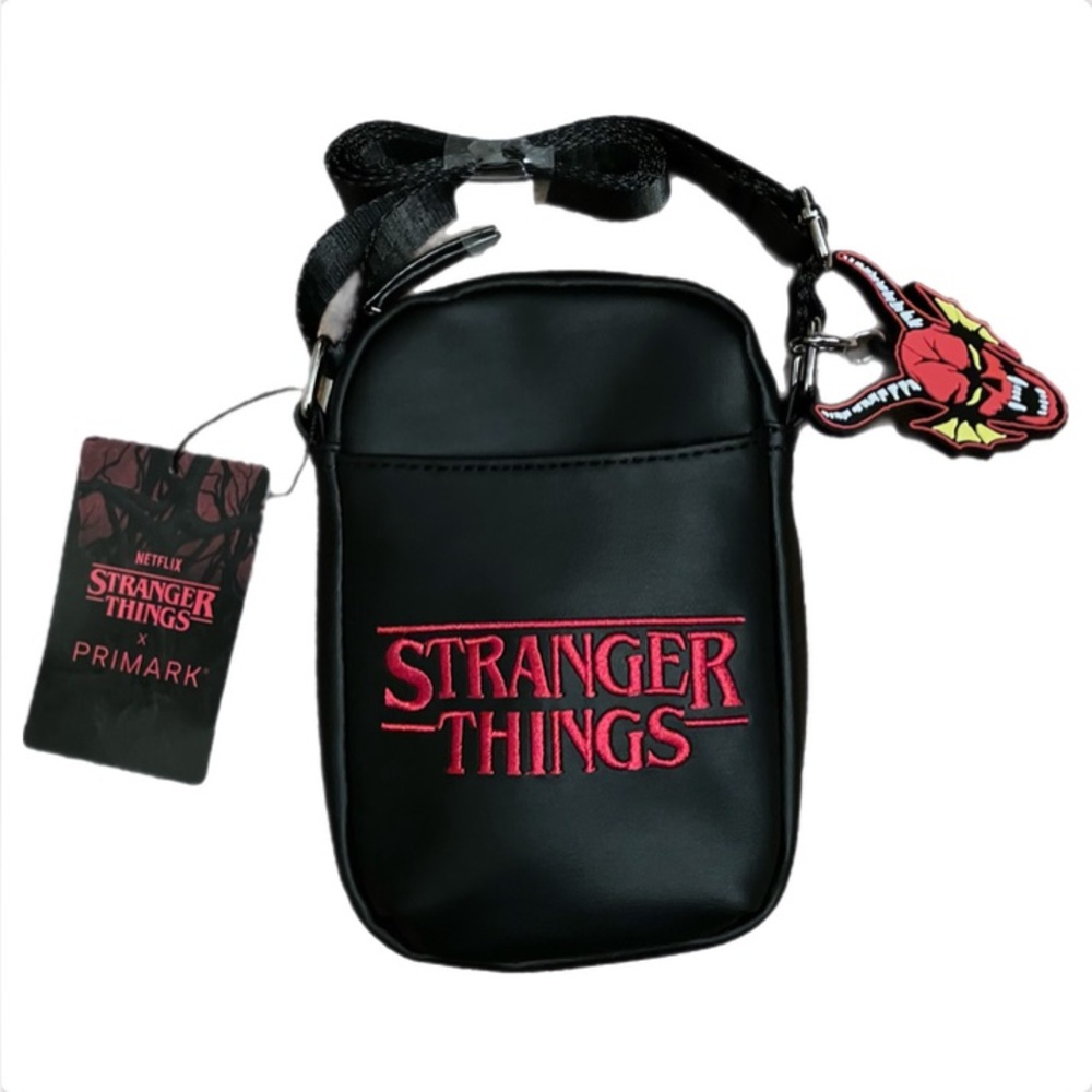 Stranger Things X Primark Logo Cross-Body Phone Bag New With Tags